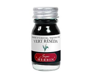 Jacques Herbin 11538T Flacon encre écriture 10ml - Vert réséda