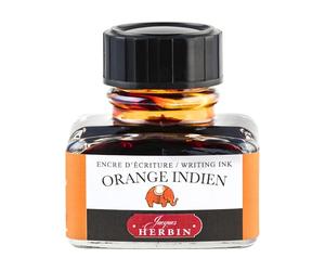 Jacques Herbin 13057T Flacon encre écriture 30ml - Orange indien