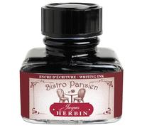 Jacques Herbin 13829T Flacon encre 30ml bordeaux Bistro Parisien
