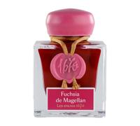 Jacques Herbin 15063JT Encre 1670 pailletée dorée Fuchsia de Magellan 50 ml