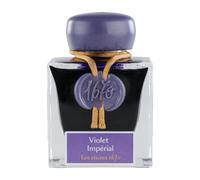 Jacques Herbin 15076JT Encre 1670 pailletée dorée Violet Impérial 50ml