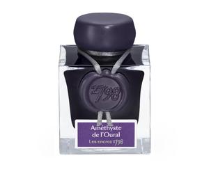 Jacques Herbin 15579JT Encre pailletée argent Améthyste de l'Oural 50 ml