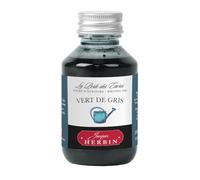 Jacques Herbin 17007T Flacon encre écriture stylo Vert de gris 100ml