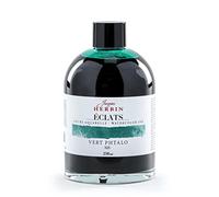 Jacques Herbin 18525TAMZ Encre Bx-Arts aquarelle Éclats -Vert Phtalo 250ml