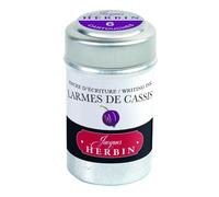 Herbin Boîte De 6 Cartouches D'encre Standard Larmes De Cassis