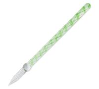 Jacques Herbin 21731T - Plume de verre droite 16 cm, Vert Pré