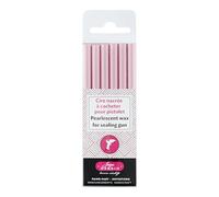 Jacques Herbin 35962T 6 bâtons cire pistolet Rose pâle Ø7mm