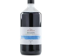 Jacques Herbin Aquarelltine Éclats, flacon de 1 000 ml - Bleu cyan 19400T