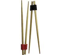 JADE TEMPLE Lot de 20 paires de baguettes en bambou avec aide L = 22,5 cm