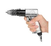 Jadeshay Perceuse pneumatique,Drill Perceuse pneumatique à Vitesse Réversible Rotation Air Drill Tool pour Le Forage de Trous