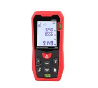 Jadeshay Télémètre Laser LM50A 50 M Metre Laser Portable, Appareil De Mesure Laser Numérique avec 99 Jeux De Données, Écran LCD Rétroéclairé