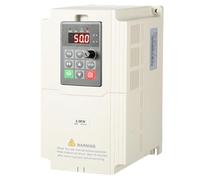 Jadeshay Variateur de Fréquence Convertisseur de Fréquence VFD Contrôleur de Vitesse du Moteur 220V Entrée Monophasé Sortie Triphasé 220v pour Contrôle de Vitesse de Moteur 5.5 KW