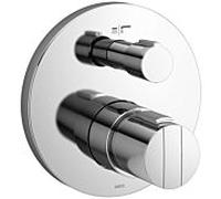 Jado Neon mitigeur thermostatique de douche A5580AA chromé , avec inverseur 2 voies, montage encastré