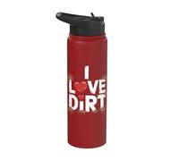J'adore Dirt Passion Adventure Spirit Stainless Steel Insulated Water Bottle