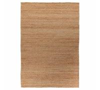 Jadorel Tapis Terrasse, Jardin 80 X 150 Cm, Jute Naturelle Artisanale, Motif Uni Beige, Tissage Kilim À La Main, Fait en Inde, Décor Chaleureux, 11792