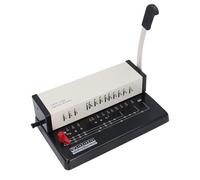 Jadpes Machine à Relier Peigne A4 Manuelle Multifonctionnelle avec Poignée