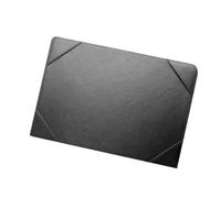 Jadpes Menu Cover for Standard A4 Documents (BLACK) | Simili cuir épais, Facile à nettoyer, Pour les mariages, Idéal pour les restaurants, Durable et protecteur