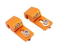 Jadpes Pinces en Aluminium en Forme de Griffe de Tigre pour Machine CNC | Conception à profil bas, poignée dentelée, compatible avec les tables à rails en T, forte tenue du matériau