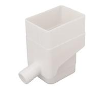 Jadpes Système de Collecte d'eau de Pluie avec Déviateur de Gouttière | Résistant aux UV, installation facile, matériau ABS, idéal pour les jardins, compatible avec les descentes pluviales