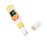 Jadpes Testeur D'eau Hydrogène, Mesureur Précis de PH et ORP | Écran numérique rétroéclairé, TDS, EC, Testeur de salinité, Étanche, Idéal pour un usage domestique
