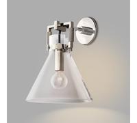Jadssox Applique murale industrielle entonnoir, luminaire mural en verre