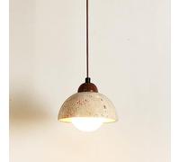 Jadssox Lampe Suspendue en Pierre Naturelle, plafonnier en Verre, Petit Lustre Moderne, luminaire d'îlot de Cuisine Moderne, Lampes à Suspension Nordiques pour Chevet, Salle à Manger