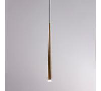 Jadssox Lampe suspendue minimaliste à tube LED, luminaire d'îlot de cuisine unique, lampes suspendues à 3 modes de couleur 5W Plafonniers pour salle à manger, chambre à coucher