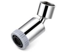 JADUFHU Aérateur De Robinet, 360° Pivotant Embout Robinet Cuisine, Mousseur Robinet Économie D'Eau Avec 3 Modes De Pulvérisation, Brise Jet Robinet Cuisine