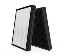 JAFANDA Filtre de remplacement 2X pour purificateur d'air, HEPA 13 véritable, 300 g de charbon actif, conçu pour JF260S, remplace le filtre de purificateur d'air, nettoie l'air en éliminant 99,97 % de