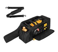 Jaffzora Étui de rangement étanche pour tronçonneuse compatible avec tronçonneuse électrique sans fil DEWALT 50,8 V 30,5 cm et Greenworks 61 V 30,5 cm, noir