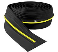 JAHOMFAI Joint universel pour porte de garage, Bande d'étanchéité pour bas de porte de garage résistant aux intempéries, Joint d'étanchéité en caoutchouc pour porte de garage