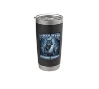 J'ai utilisé votre cher shampoing Funny Wolf Pack Gobelet isotherme en acier inoxydable double paroi