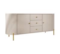 Bestmobilier Buffet bas Jaime - Beige