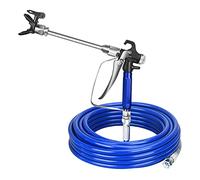 Jajadeal Kit de Tuyau de Pistolet de Pulvérisation de Peinture Airless, 15M Tuyau de Pulvérisateur de Peinture, avec 20cm Airless Peinture Pistolet Tige De Rallonge, 517 Buse et Protection de Buse