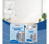 Jakehoe Mastic autolissant, convient pour une utilisation intérieure et extérieure, revêtement imperméable, adhésif de réparation de fissures à forte pénétration, haute résistance aux intempéries, éta