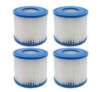 Jakelove Lot de 4 filtres pour Poolpure Summer Escapes Type D Summer Waves P57100102 pour SFS-350 RP-350 RP-400 RP-600 RX-600
