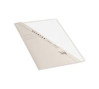 Jalema 3853311 - Lot de 10 Dossiers Chemises écologiques avec Pochette frontale | Dossier A4, 226 g/m² | Tree Free Secolor | 310 x 220 x 5 mm | Beige naturel