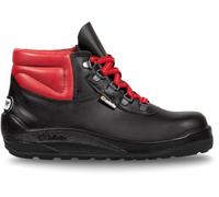 Jallatte Chaussures de sécurité montantes Jaltarmac SAS S3 HI HRO SRC Noir/Rouge 47