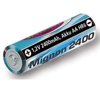 Jamara 141018 - Batterie 1, 2V 2000Mah Nimh Mignon AA Hr6 - Batterie Rechargeable de Haute Performance, Idéale pour Les Flashes, Caméras, Télécommandes, Jouets