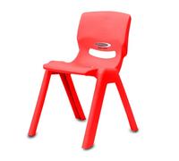 Chaise haute enfant Smiley jusqu'à 100 kg rouge