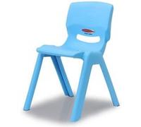 Chaise haute enfant Smiley, jusqu'à 100 kg, bleue