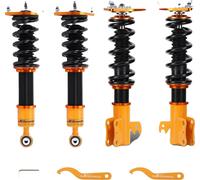 Jambes de suspension filetées, réglage de l'amortissement en 24 positions, compatibles avec Subaru Forester 2009-2013, conception à double tube