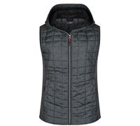 James and Nicholson - Veste hybride sans manches pour femmes LT3297 (S) (gris/anthracite)