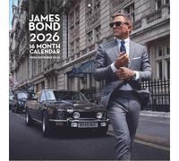 James Bond 2026 Square Calendar