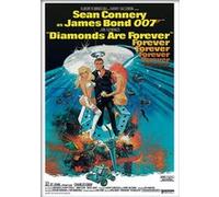 James Bond - Diamonds are Forever 2 - 30x40cm - AFFICHE G