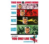 James Bond (You Only Live Twice - Teaser 85 x 120 cm Toile Imprimée