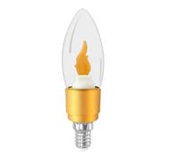 jamgeery Ampoule À Flamme Vacillante,E12 E14 Décorations De Noël,Ampoules Halloween à Flamme Vacillante - Pour Décoration Intérieure Et Extérieure, Noël, Porche, Patio, Chambre, Salon,