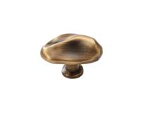 JAMIEKA Poignée de tiroir à trou unique K999 Bronze | Rangement de lavabo et panneau avant de remplacement