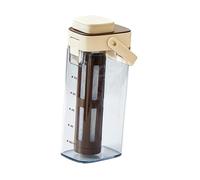 JAMNGHB Récipient à café à froid pour un usage domestique avec grande capacité et design simple à nettoyer, bouteille d'infusion à froid portable