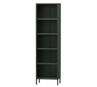 Bibliothèque de salon MARIO, 500 x 1800 x 350 mm, Modern: vert bouteille